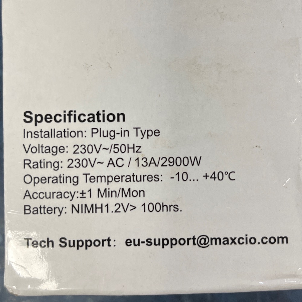 Maxcio maxcio power meter boxed Own4Less