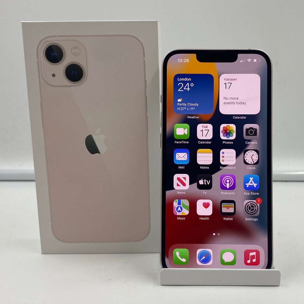 Preowned Apple iPhone 13 128GB PINK UNLOCKED EXCELLENT CONDITON 100
