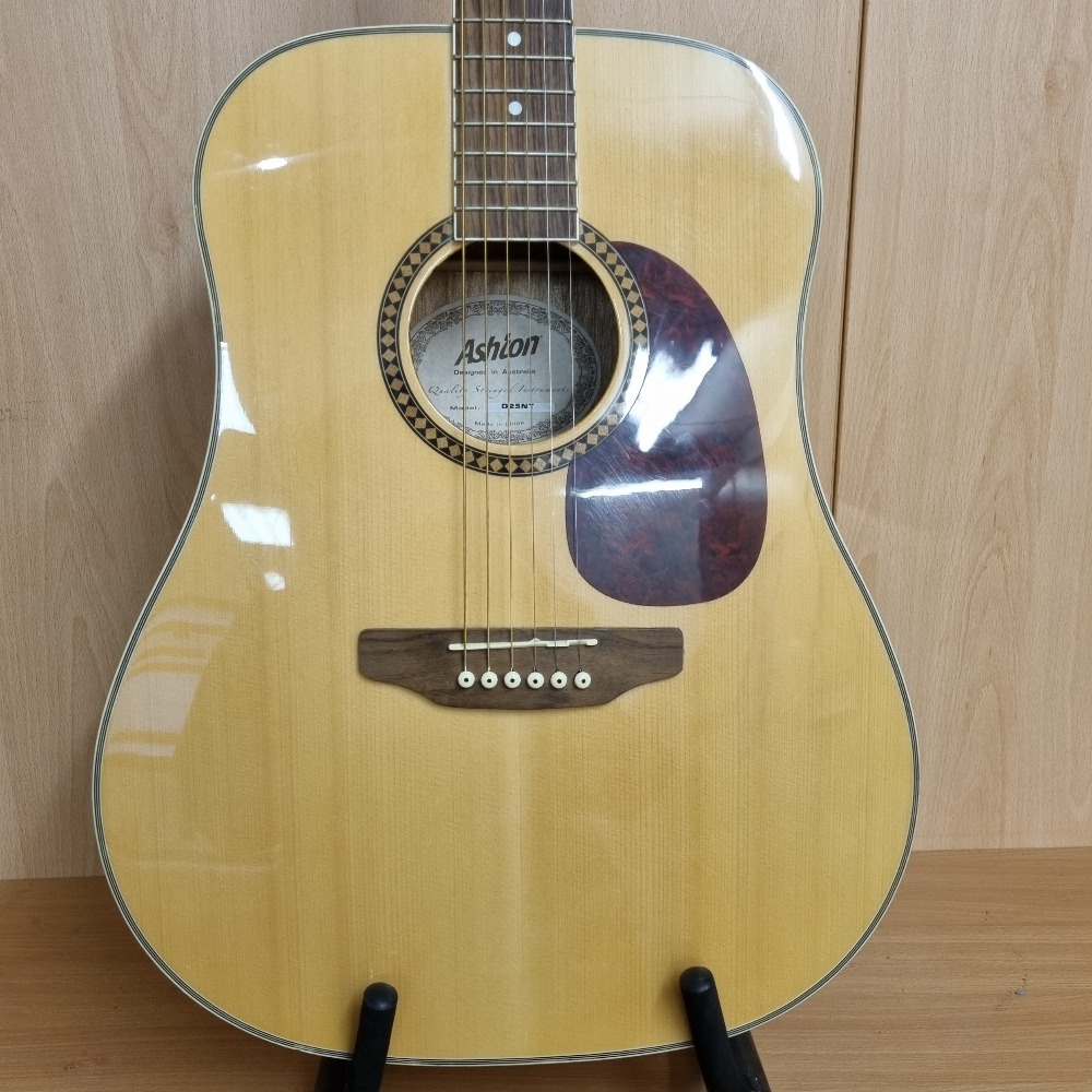 Ashton Acoustic Guitar With Built In Tuner